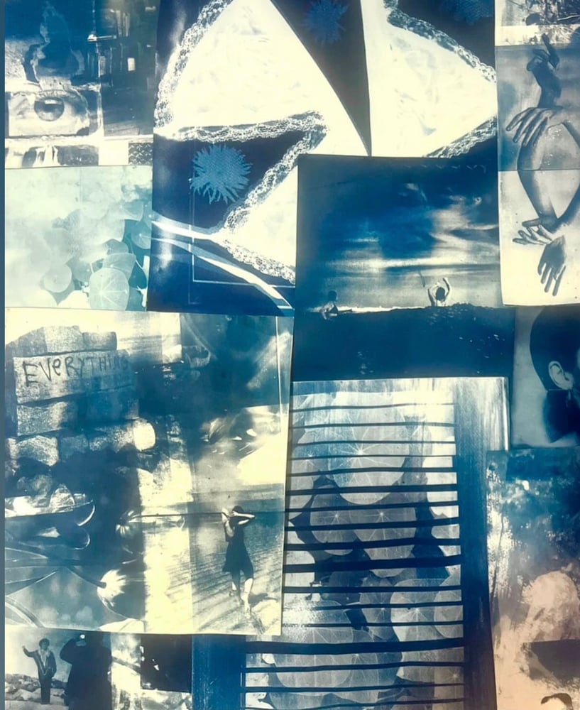 Image of Cyanotype Mystery Prints - 8x10 