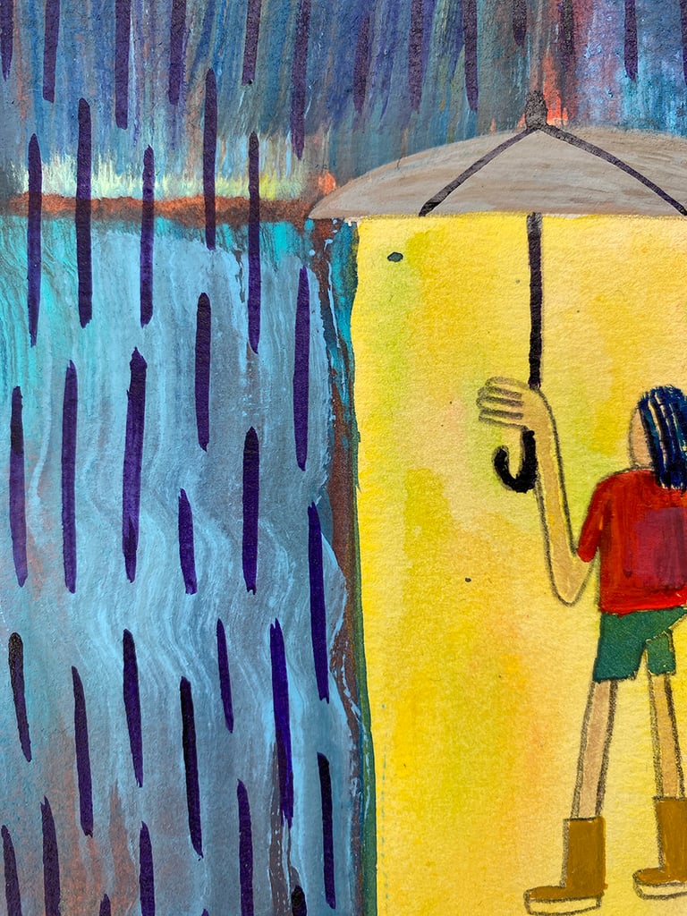 RAIN DELAY PAINTING Image 4