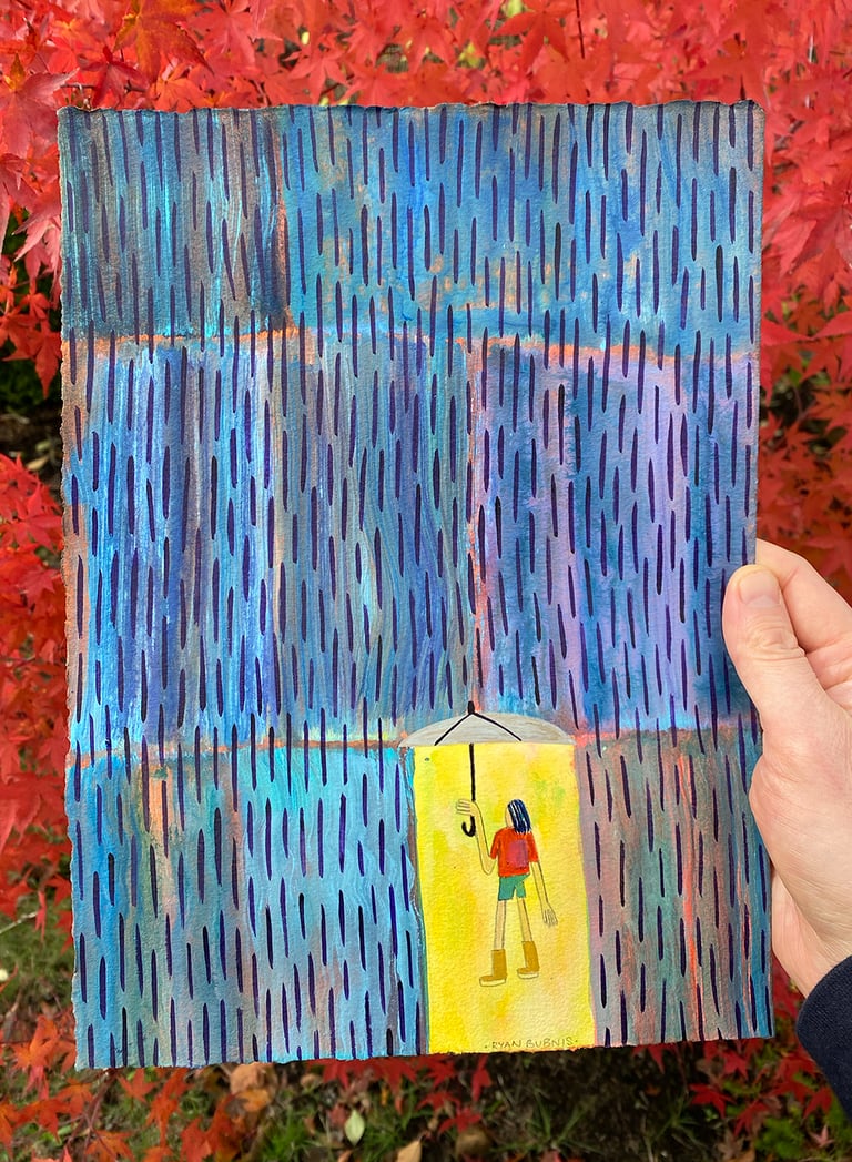 RAIN DELAY PAINTING Image 5