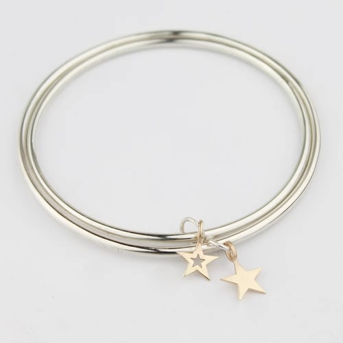 Image of Bespoke commission star bangles 