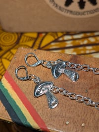 Image 1 of Mushroom Ear Plug Earrings