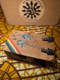 Image 2 of Mushroom Ear Plug Earrings