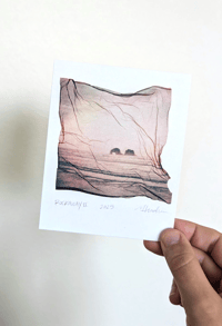 Image 2 of Rockaway Beach Polaroid Emulsion Print