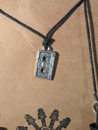 Image 1 of Mix Tape Ear Plug Necklace 