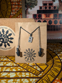 Image 2 of Mix Tape Ear Plug Necklace 