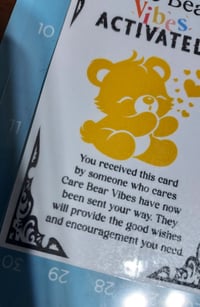 Care Bear Vibe Cards