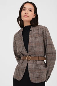 Image 1 of Cinturón Mapo Marrón