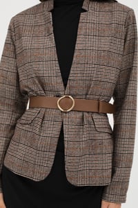 Image 3 of Cinturón Mapo Marrón