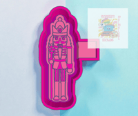 Image 1 of Christmas Nutcracker 3 Mold|Housing Mold Maker STL File for Freshies|Candle|Aroma Beads|Freshie Mold
