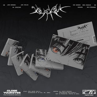 Image of [PRE-ORDER] CLOSE YOUR EYES ‘blackout’ (eyes ver.)