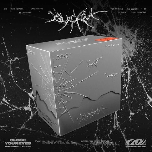 Image of [PRE-ORDER] CLOSE YOUR EYES ‘blackout’ (breakout ver.)