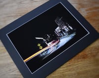 Image 2 of Flash - a4 Mounted Print.