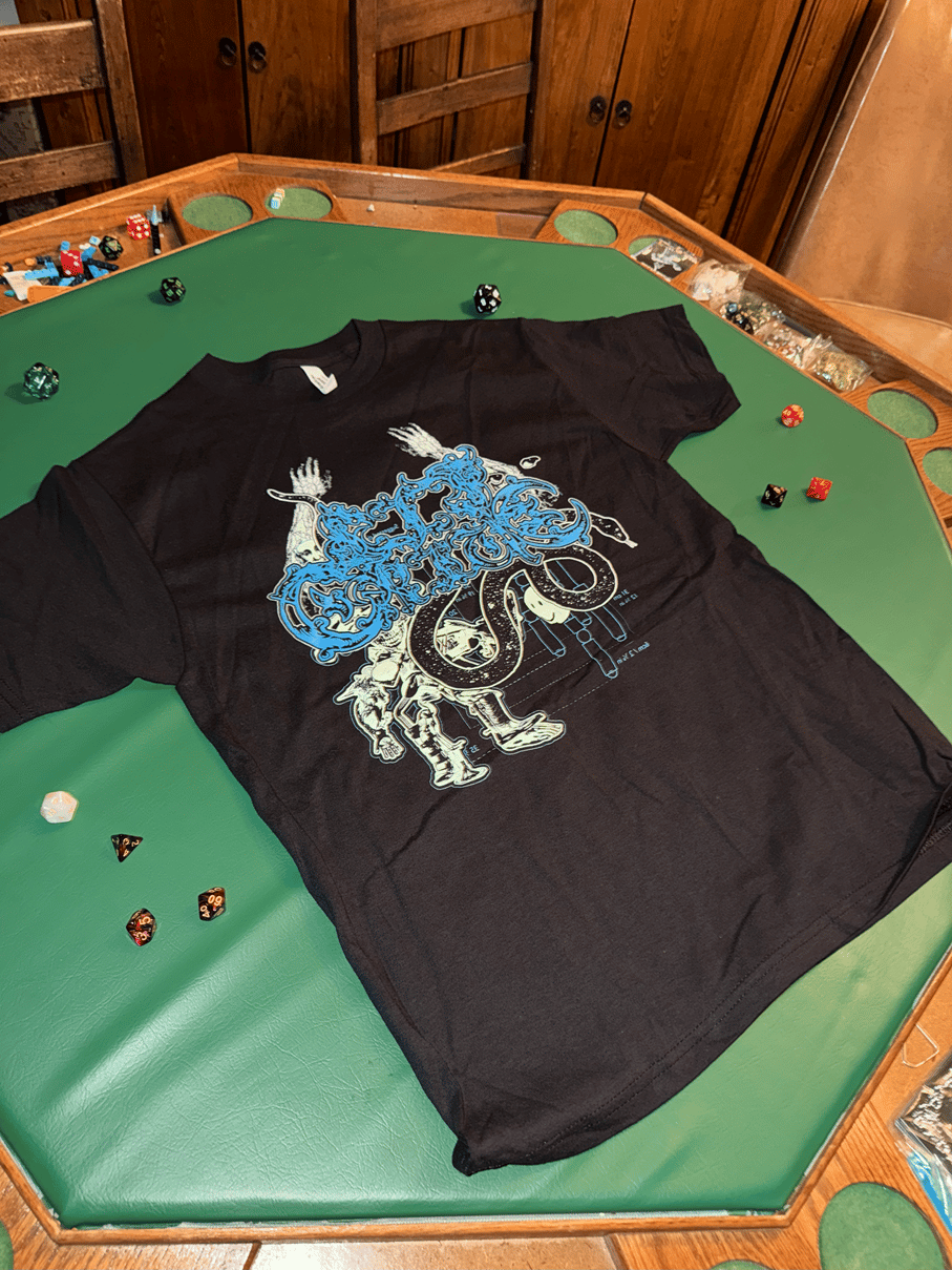 Black and Blue tee