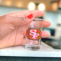 Image 1 of 49ers Shot Glass: NFL Football Fan Gift-987e334b