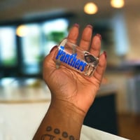 Image 1 of Game Day Essential for Fans: Carolina Panthers Football Team Shot Glasses (2 Designs)