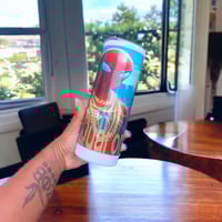 Image 1 of Handcrafted Spiderman Tumbler Cup: Customizable Epoxy Resin Seal