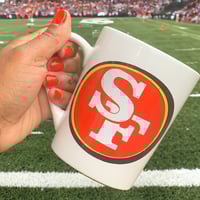 Image 1 of 49ers Coffee Mug: San Francisco Football Fan Gift