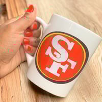 Image 2 of 49ers Coffee Mug: San Francisco Football Fan Gift