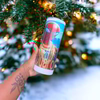 Image 2 of Handcrafted Spiderman Tumbler Cup: Customizable Epoxy Resin Seal