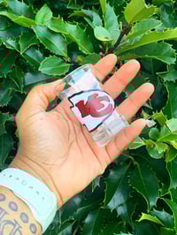 Image 2 of Kansas City Chiefs Shot Glass - Permanent Vinyl Design for Durability - 2 fl oz Capacity