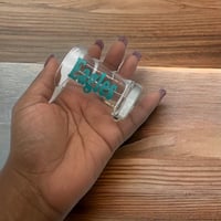 Image 3 of Eagles Football Shot Glass: Handmade Vinyl Team Designs