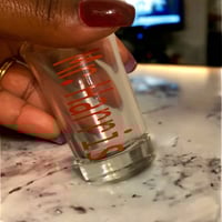 Image 3 of Personalized Name Vinyl Shot Glass: Party Favor Gift