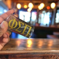 Image 5 of Personalized Name Vinyl Shot Glass: Party Favor Gift