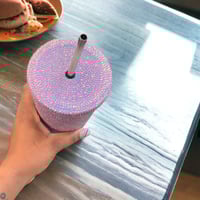 Image 4 of Rhinestone Bedazzled Tumbler Cups
