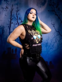 Image 4 of Small Def Leppard Crop Top