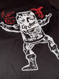 Image 2 of Black can man tee