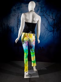 Image 2 of Size 7 Rainbow Tie Dye Jeans