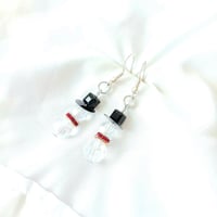 Image 3 of Snowman earrings 