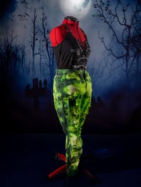 Image 2 of 3XL Green Tie Dyed Jeans