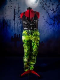 Image 3 of 3XL Green Tie Dyed Jeans