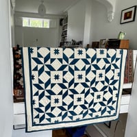 Image 1 of Celest Patchwork Quilt - Large