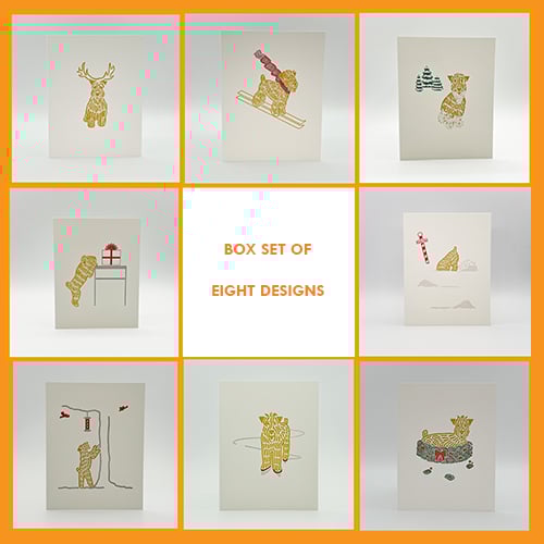 Image of WHEATEN BOX SET OF EIGHT DESIGNS