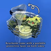 Image 4 of 5-STAR D R H D R Keychains