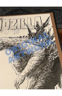 Image 4 of Original Art: Godzilla Minus One 22x34 