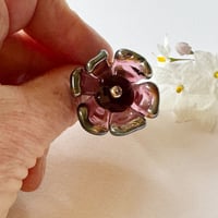 Image 4 of Amethyst Flower Ring