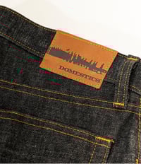 Image 5 of 14oz Selvedge Denim (Black)