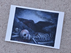 Image of KROW & KARKASS - small original painting