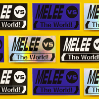 Image 1 of MELEE VS. THE WORLD! STICKER