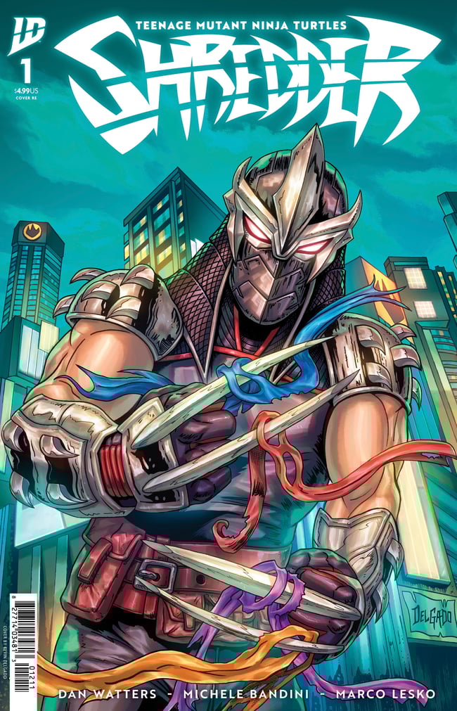 Shredder #1 - Delgado variant w/ Trade 