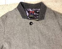 Image 2 of Bru Na Boinne wool/silk herringbone winter coat, size 1 (fits M/L)