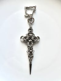 Image 1 of Cross - Kitty Chainmaille Keychain