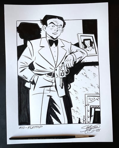 Image of Pulptober 2025 Day 10: FLATTOP