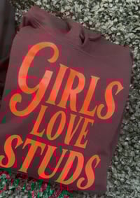 Image 2 of GIRLS LOVE STUDS FALL HOODIES 