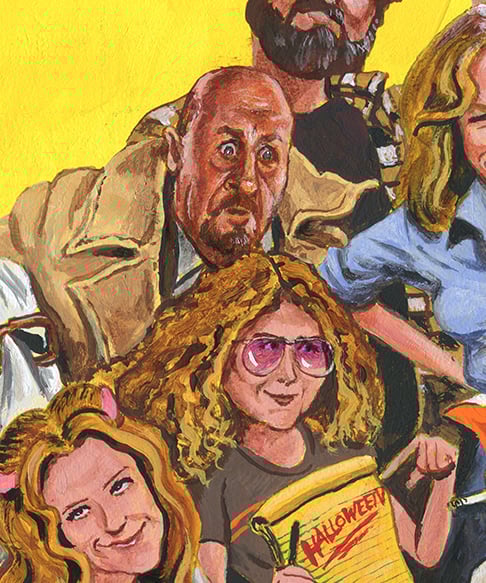 "Creepy Story Time" (inspired by "Halloween" and the "Creepy" cover art of Jack Davis Image 2