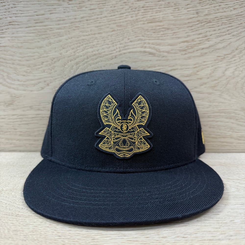 Image of Senshi Mens Snapback Blk-Yellow