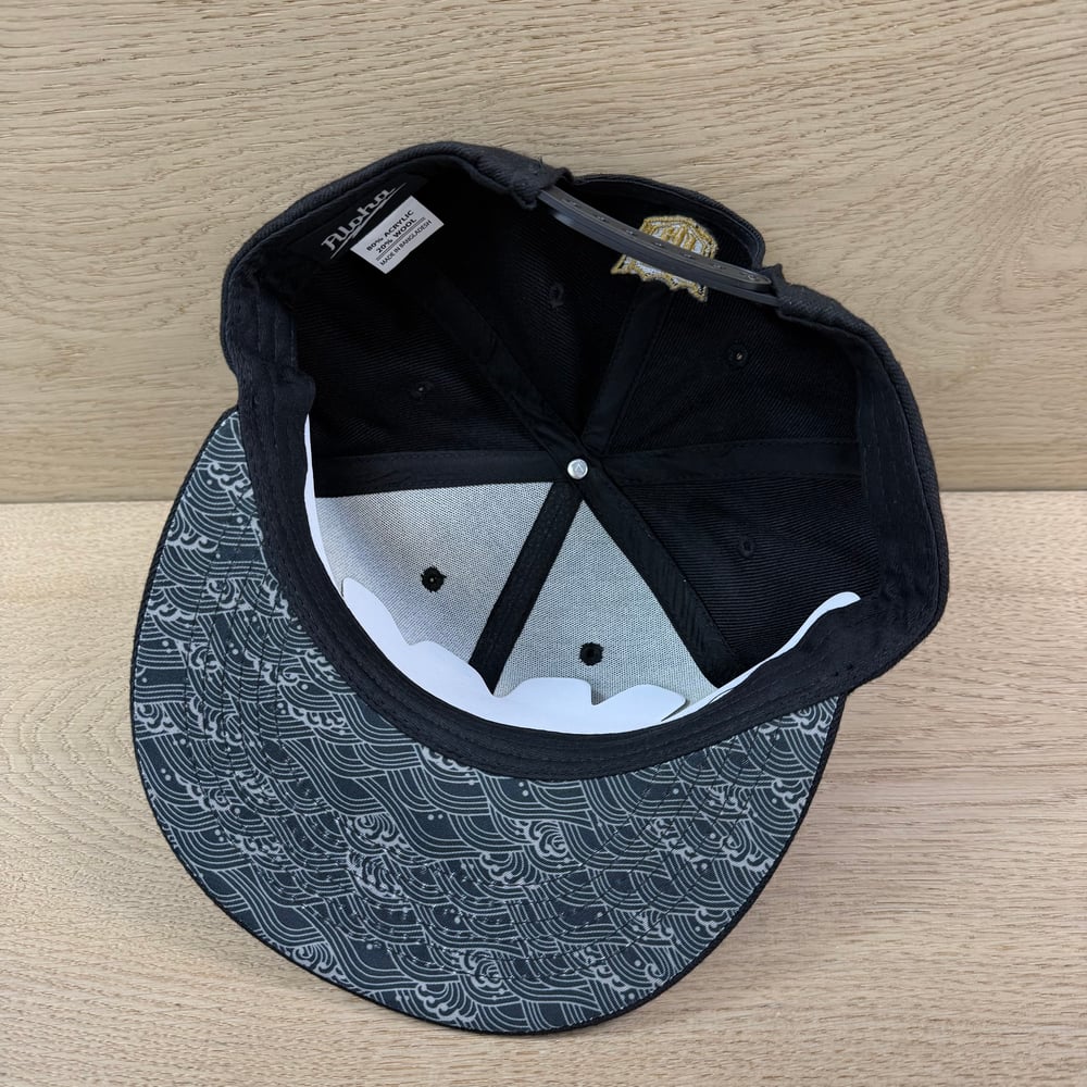 Image of Senshi Mens Snapback Blk-Yellow